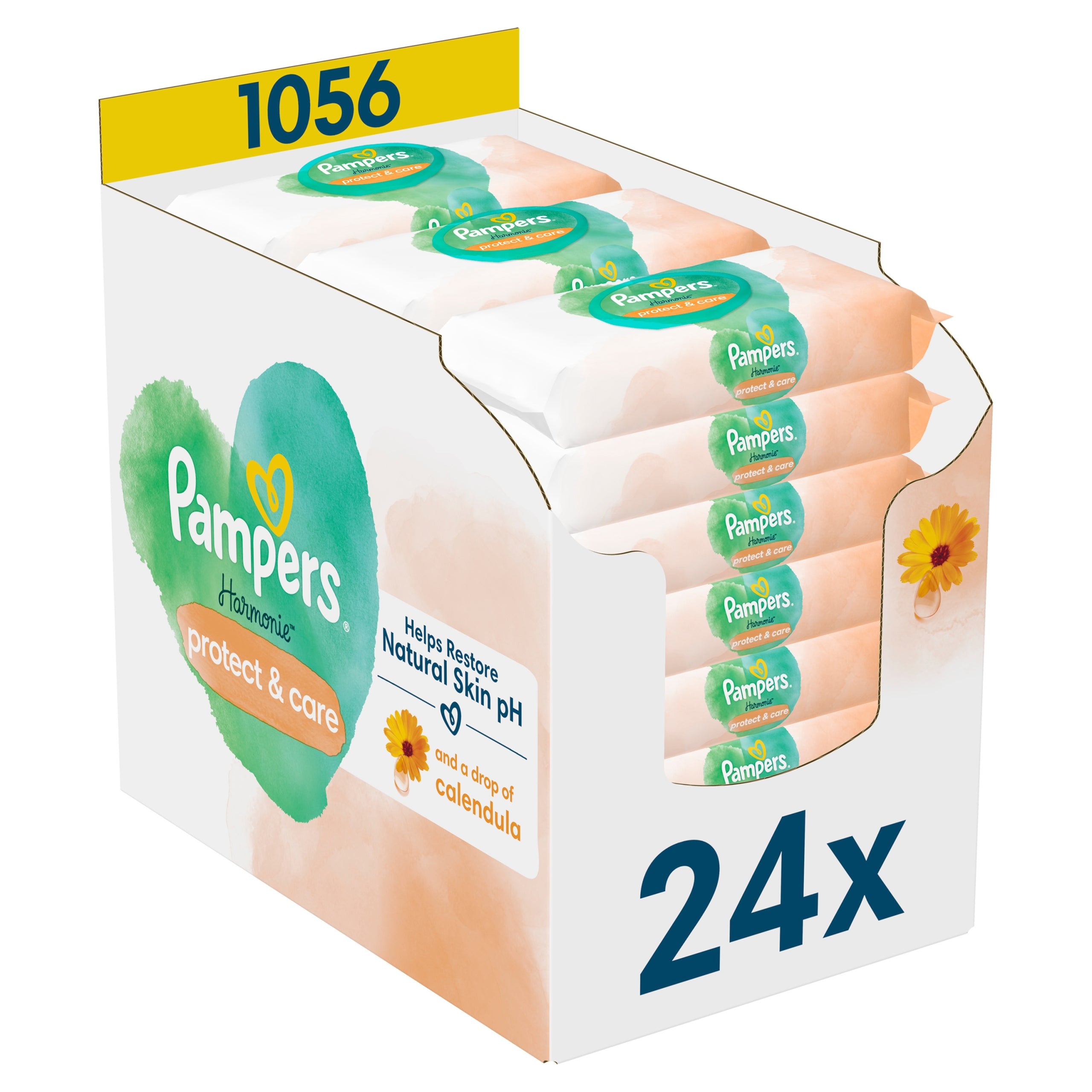 Pampers Harmonie Protect & Care 24 x 44 pcs.