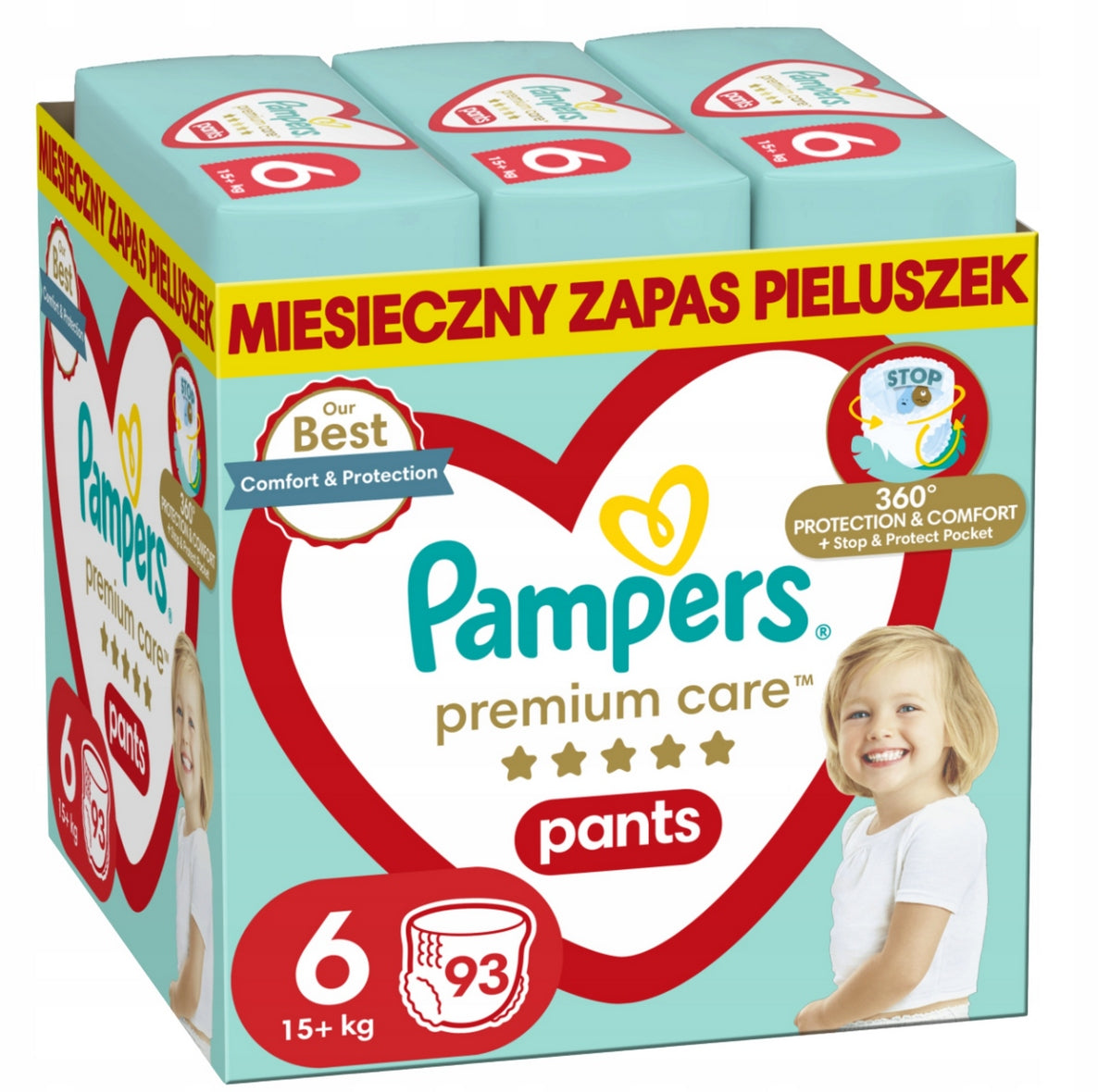 Pampers Premium Care 6 93 pcs 15-25 kg Diapers