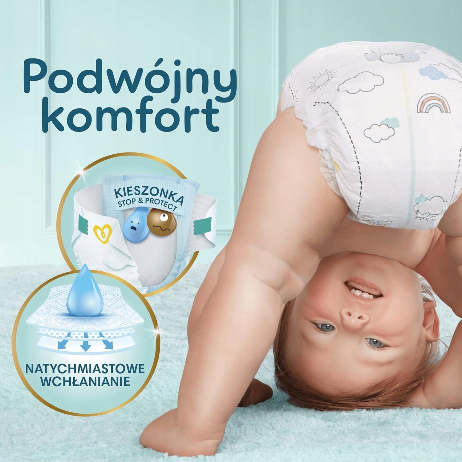 Pampers Premium Care Diapers 3, 6-10 kg, 200 pcs. - MEGA LONG STOCK Manufacturer code Pampers Premium Care
