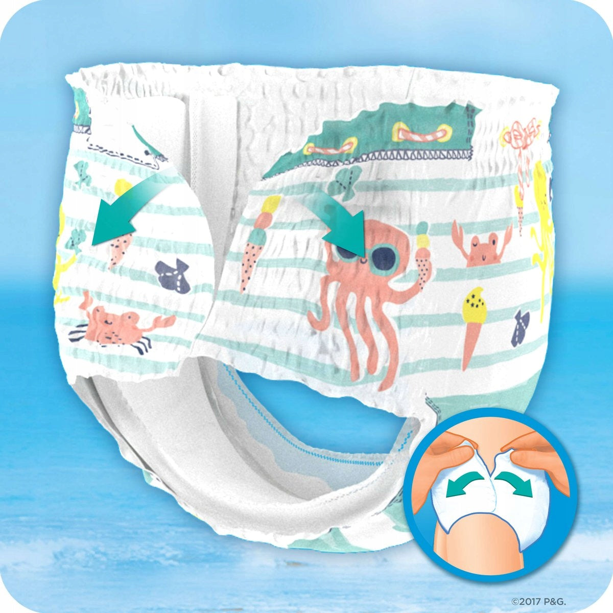 Pampers Splashers Swimming Diapers, Size 3-4, 6-11kg, 12 Pieces Manufacturer code 5907447603380