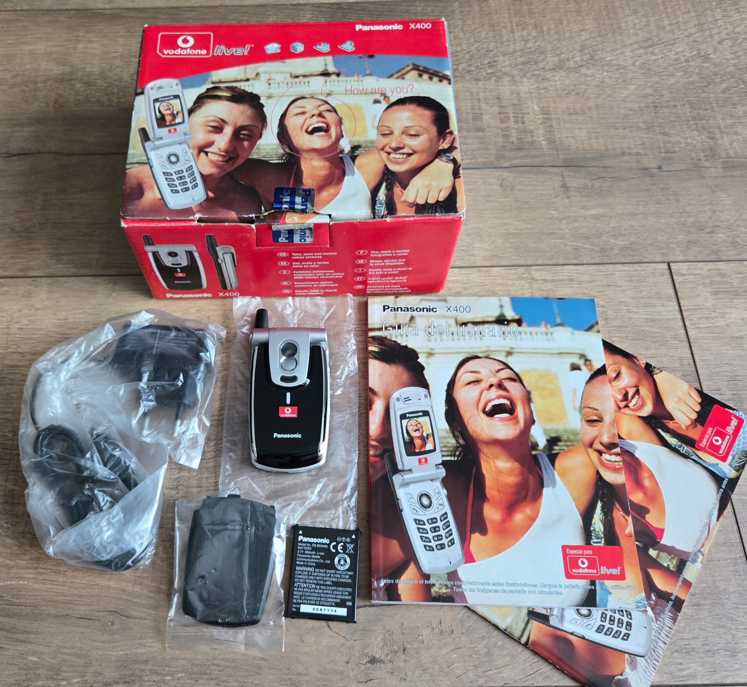 Panasonic EB-X400 NEW ! MEGA UNIQUE ! The only one ! For the collector !