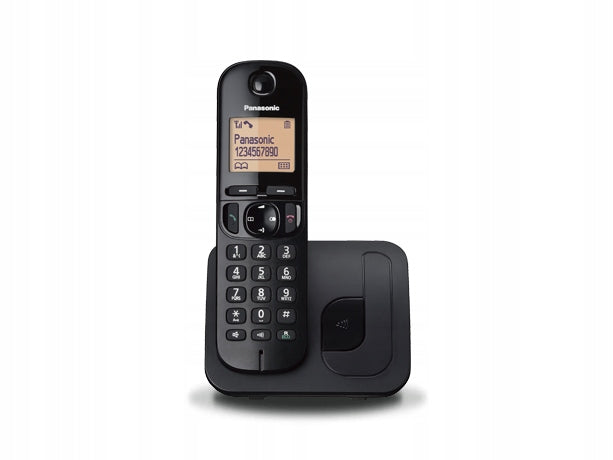 Panasonic KX-TGC210PDB Cordless phone black Batteries included no