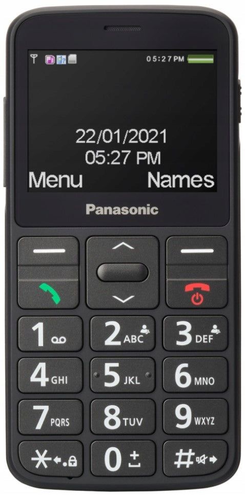 Panasonic KX-TU160 Phone For Seniors SOS black