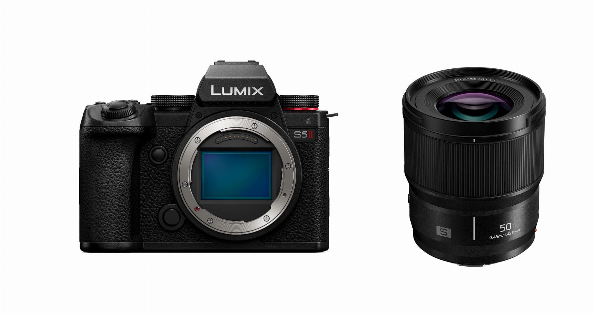 Panasonic Lumix DC-S5 II DC-S5M2 + S-S50E 50mm lens