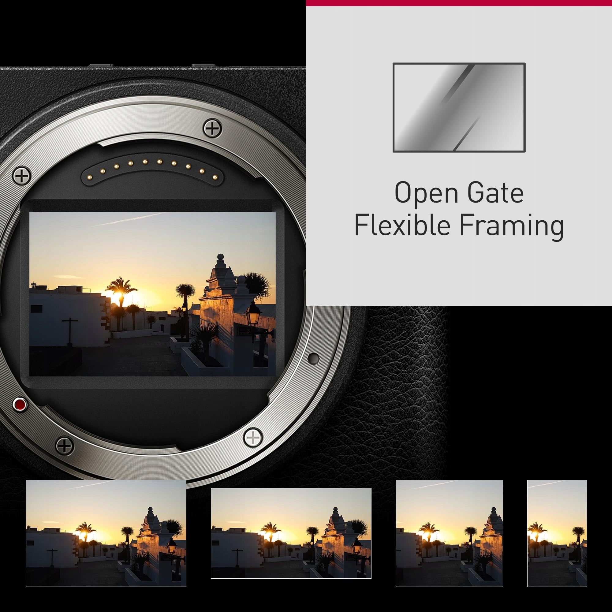 Panasonic Lumix DC-S9NE Full Frame Mirrorless S9 Open Gate Vlogging Camera Model DC-S9NE-R