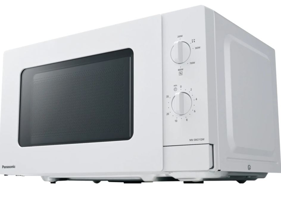Panasonic NN-SM21QWEPG Compact Microwave Oven 20L 800W White Manufacturer code 5025232965915