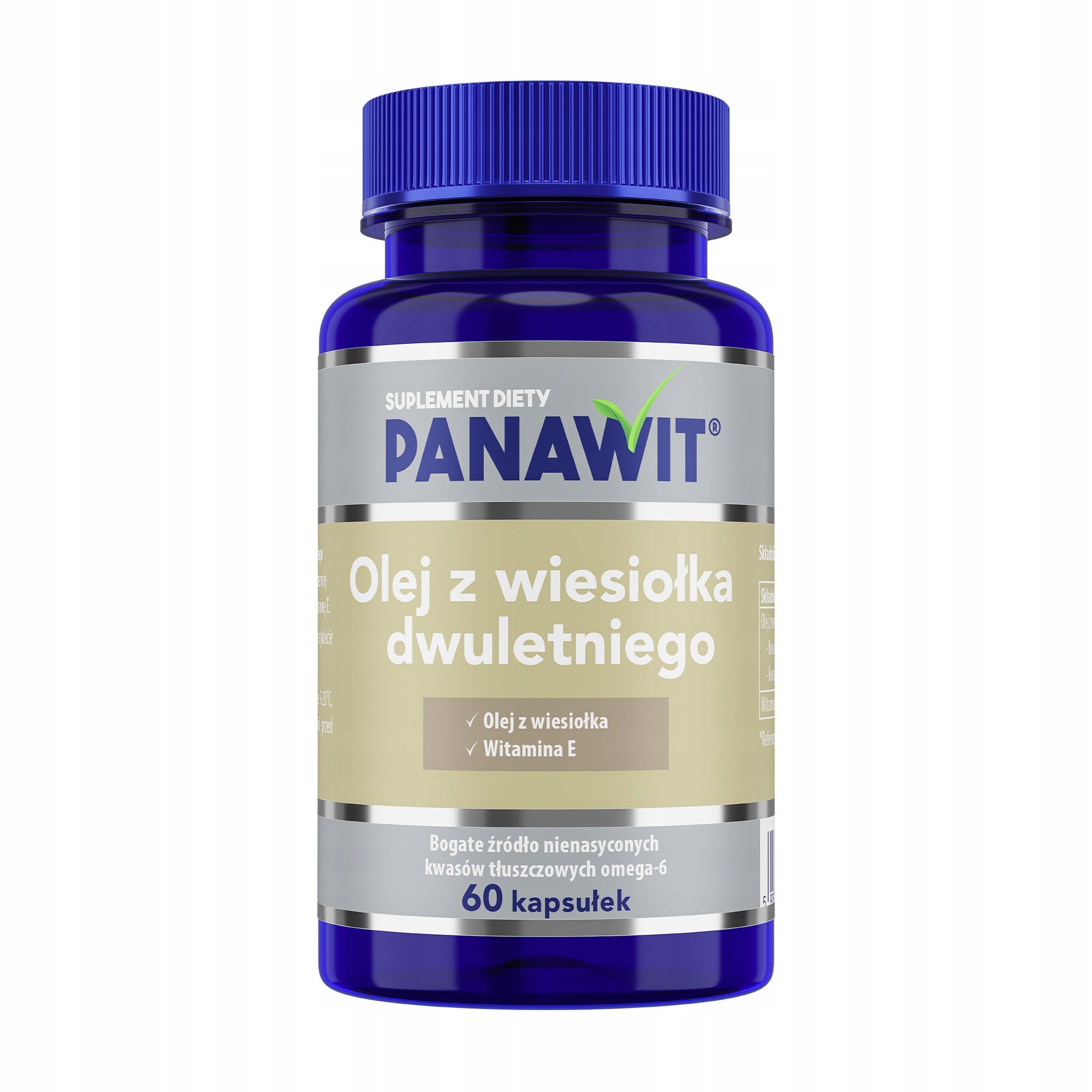 Panawit Evening primrose oil, 60 caps. Supports skin and cholesterol