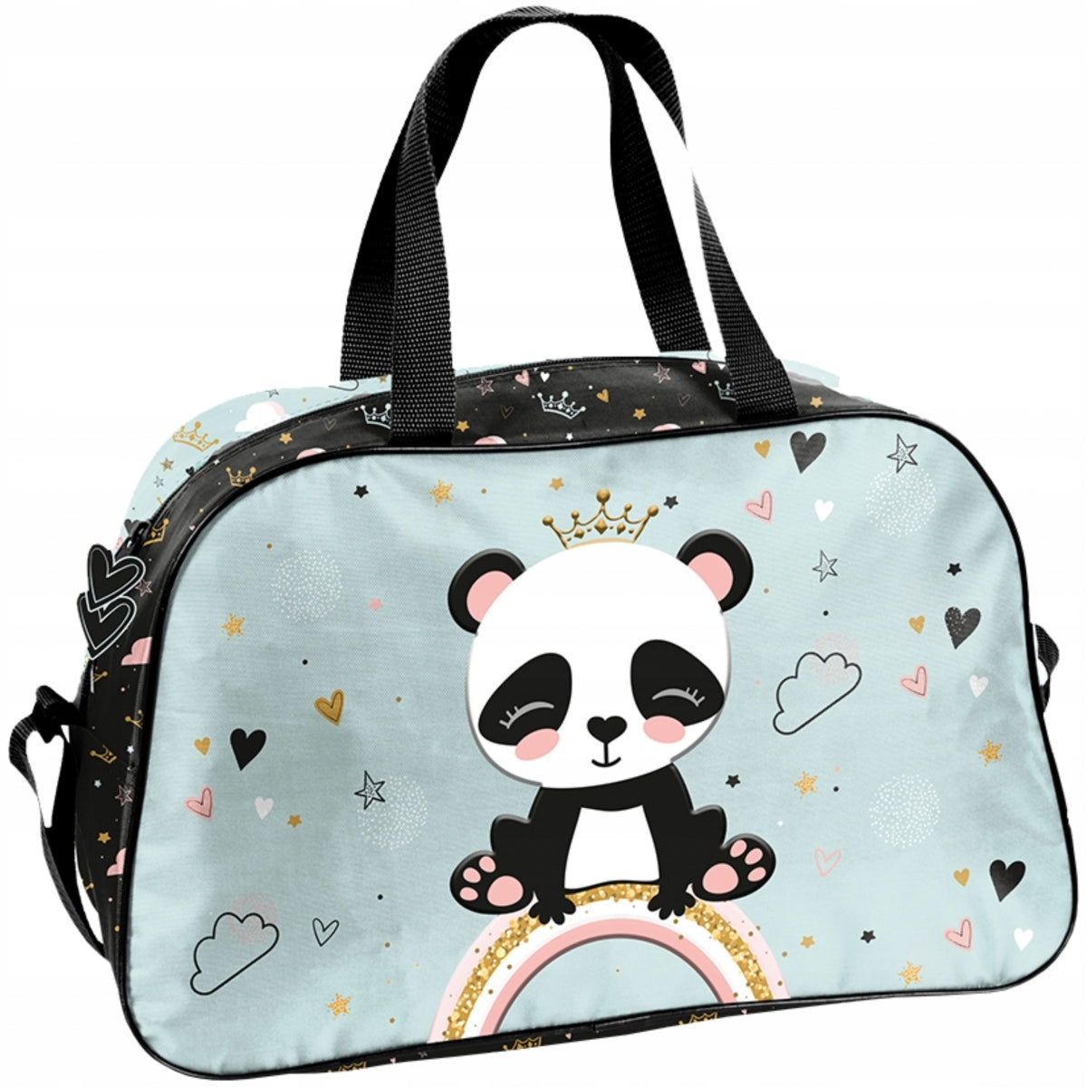 Panda Sports Bag for Travel Pool for Girls with Bear Paso