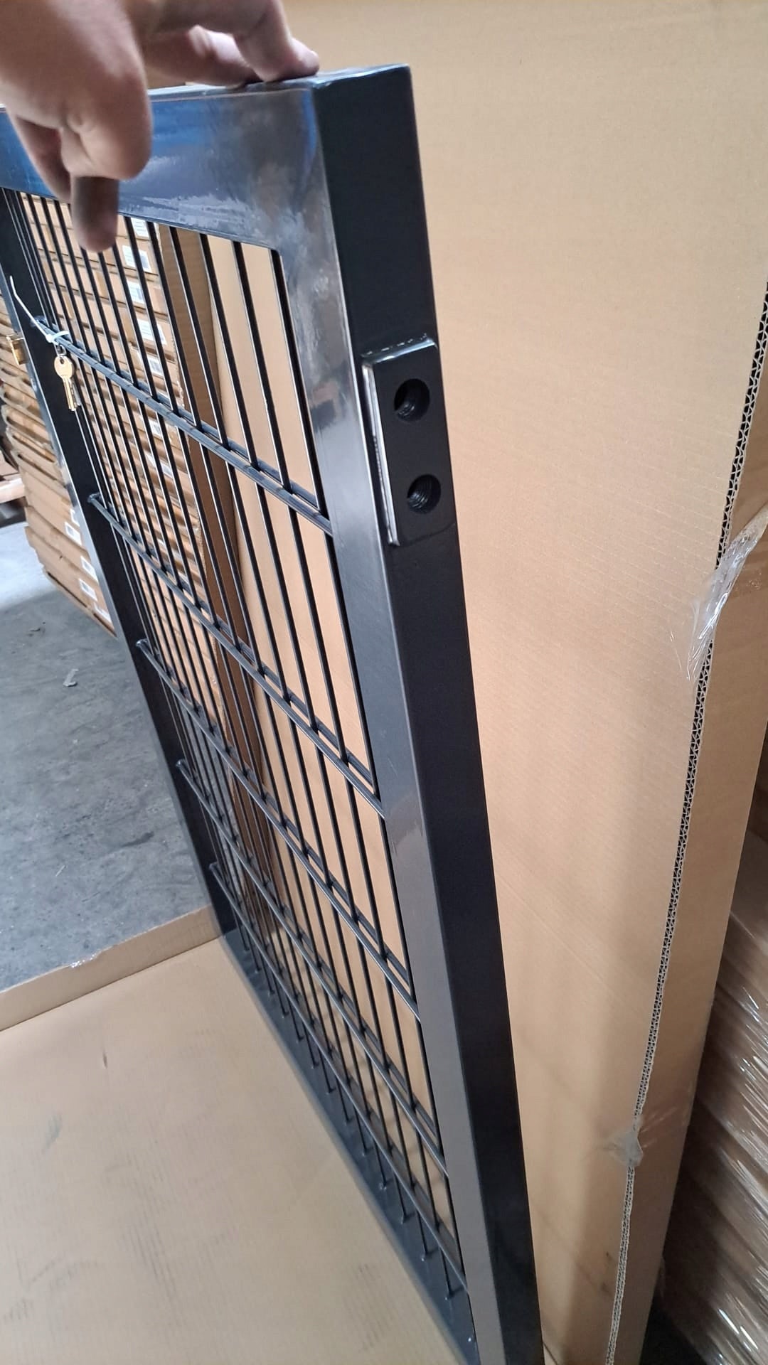 Panel double-leaf gate 3x1,8, anthracite Type panel