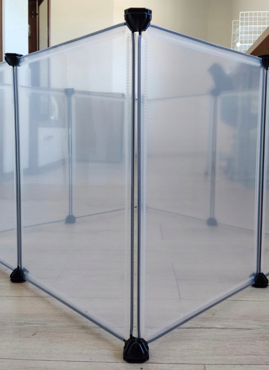 Panels of parts for catwalk cage playpen 4 pcs. Product height 45 cm