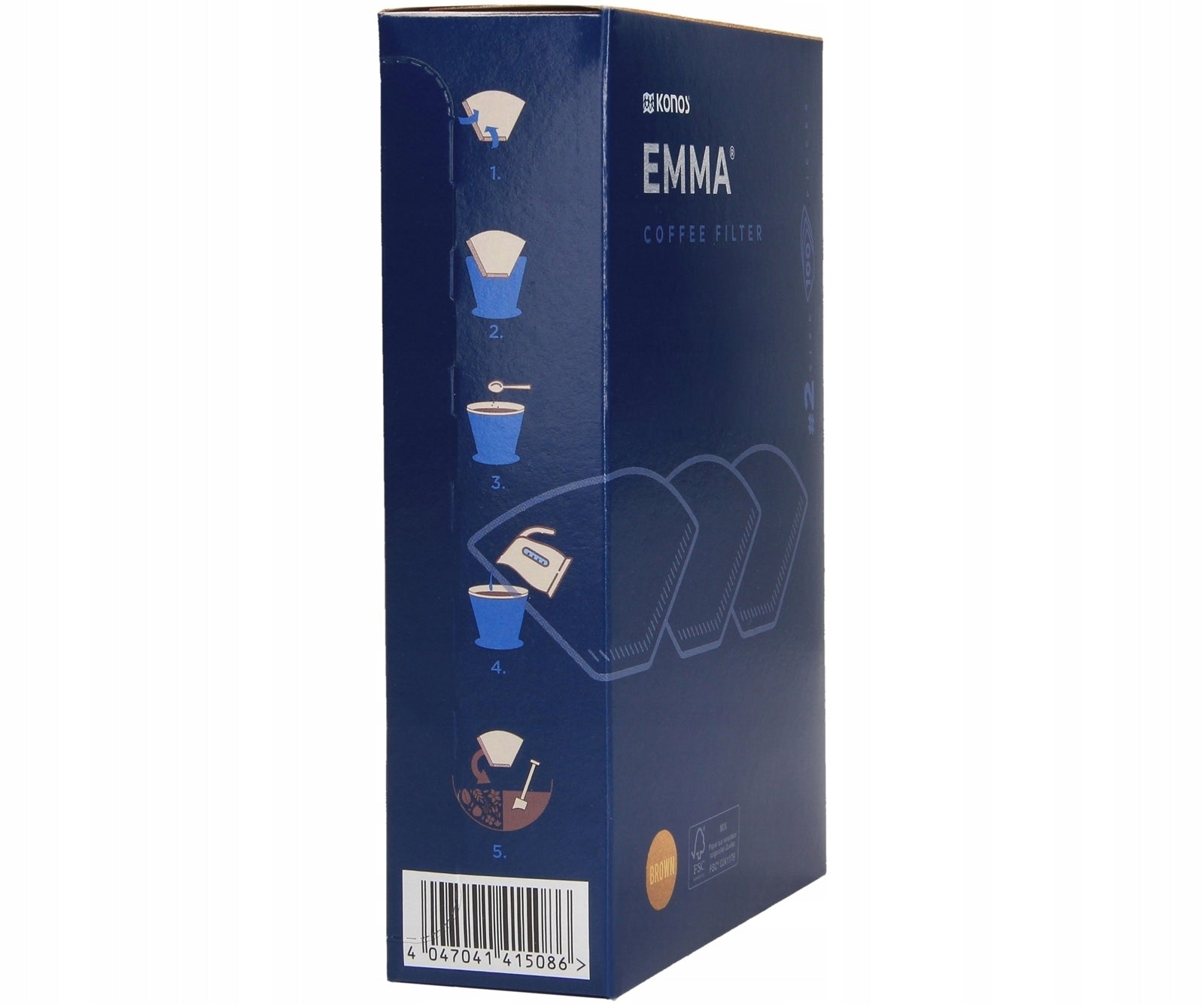 Paper FILTER for drip coffee machines, size 2 Manufacturer code KL66166U5