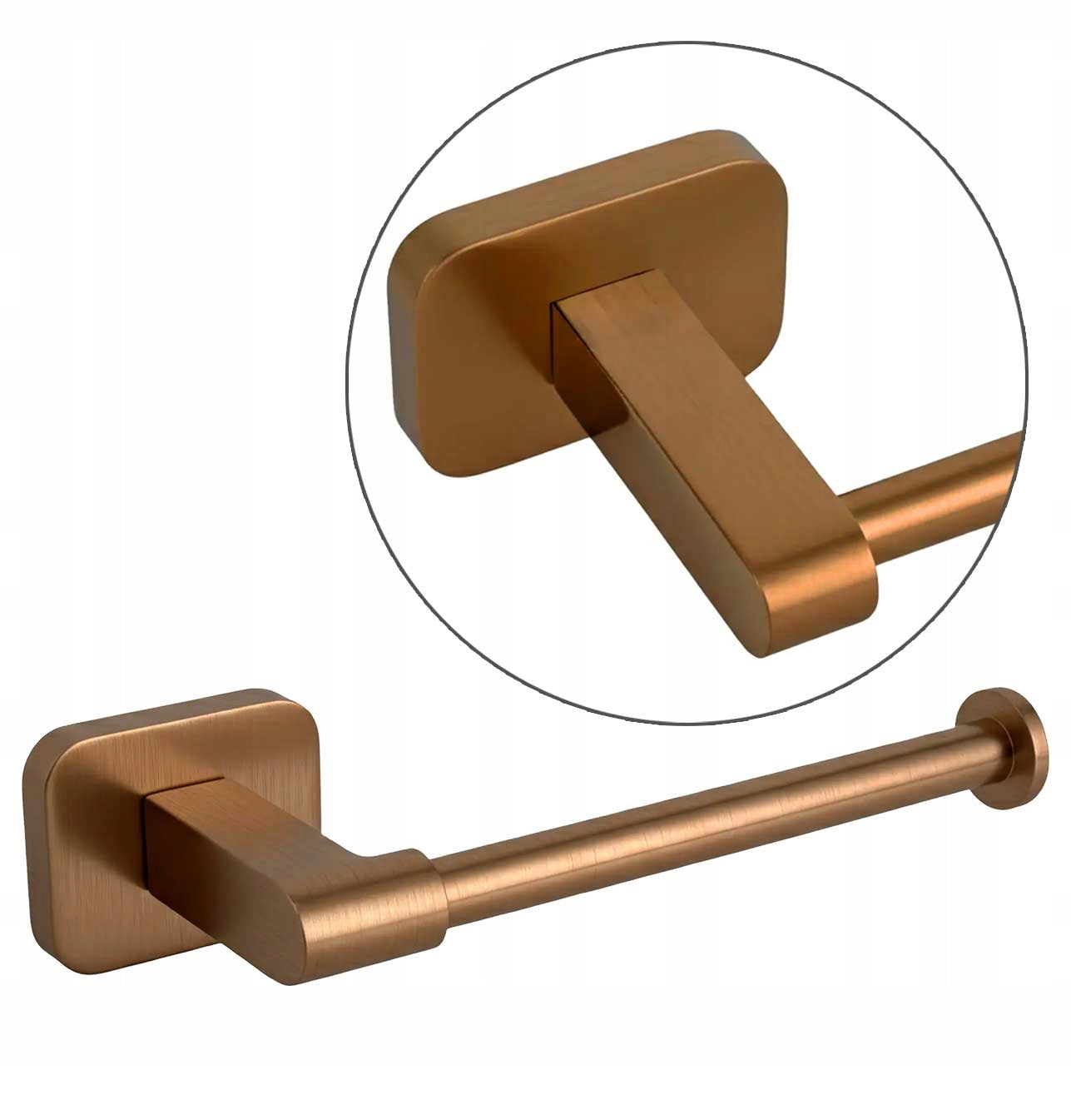 Paper Holder Simple Classic Pegs Rea Nico Brushed Copper