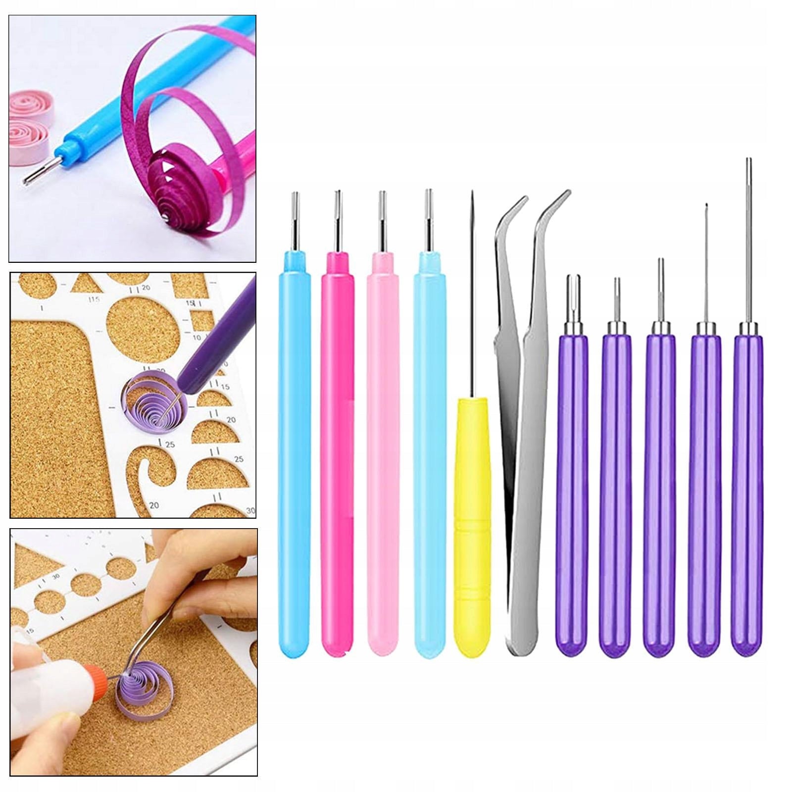 Paper Quilling Tools Slotted DIY Rolling Curling Needle 11Pieces Tweezer Manufacturer code 01459039686