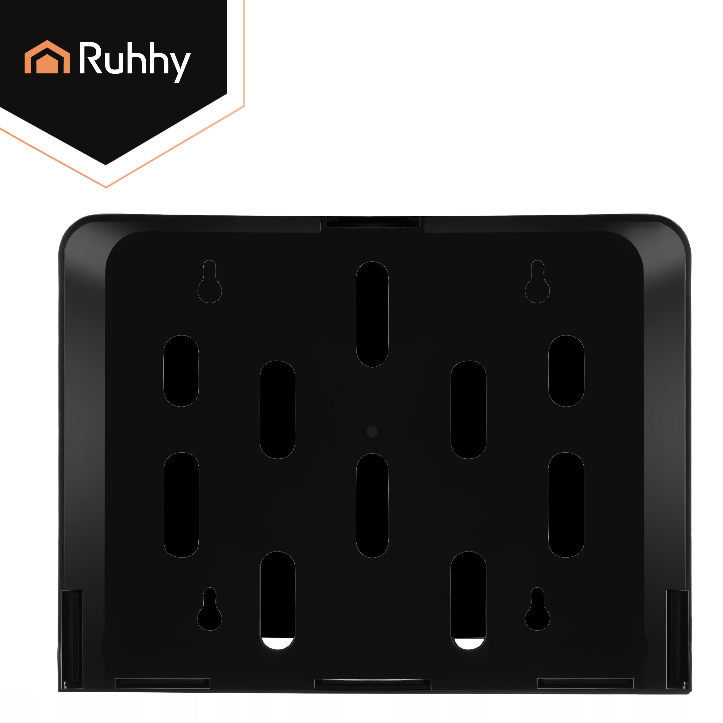 Paper Towel Container ZZ Dispenser Wall Mounted Feeder Viewfinder Black Manufacturer code Pojemnik na ręczniki papierowe czarny Ruhhy