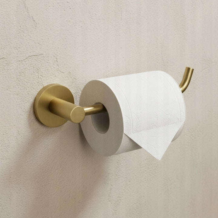 Paper holder LEO 5609 gold toilet mat hanger Brand Rea