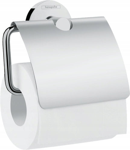 Paper holder with cover Hansgrohe Logis