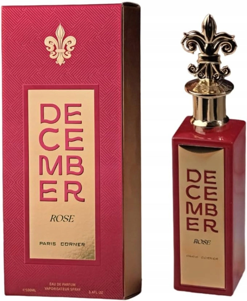 Paris Corner December Rose 85 ml EDP Perfumed Water Perfume Unisex Fragrance
