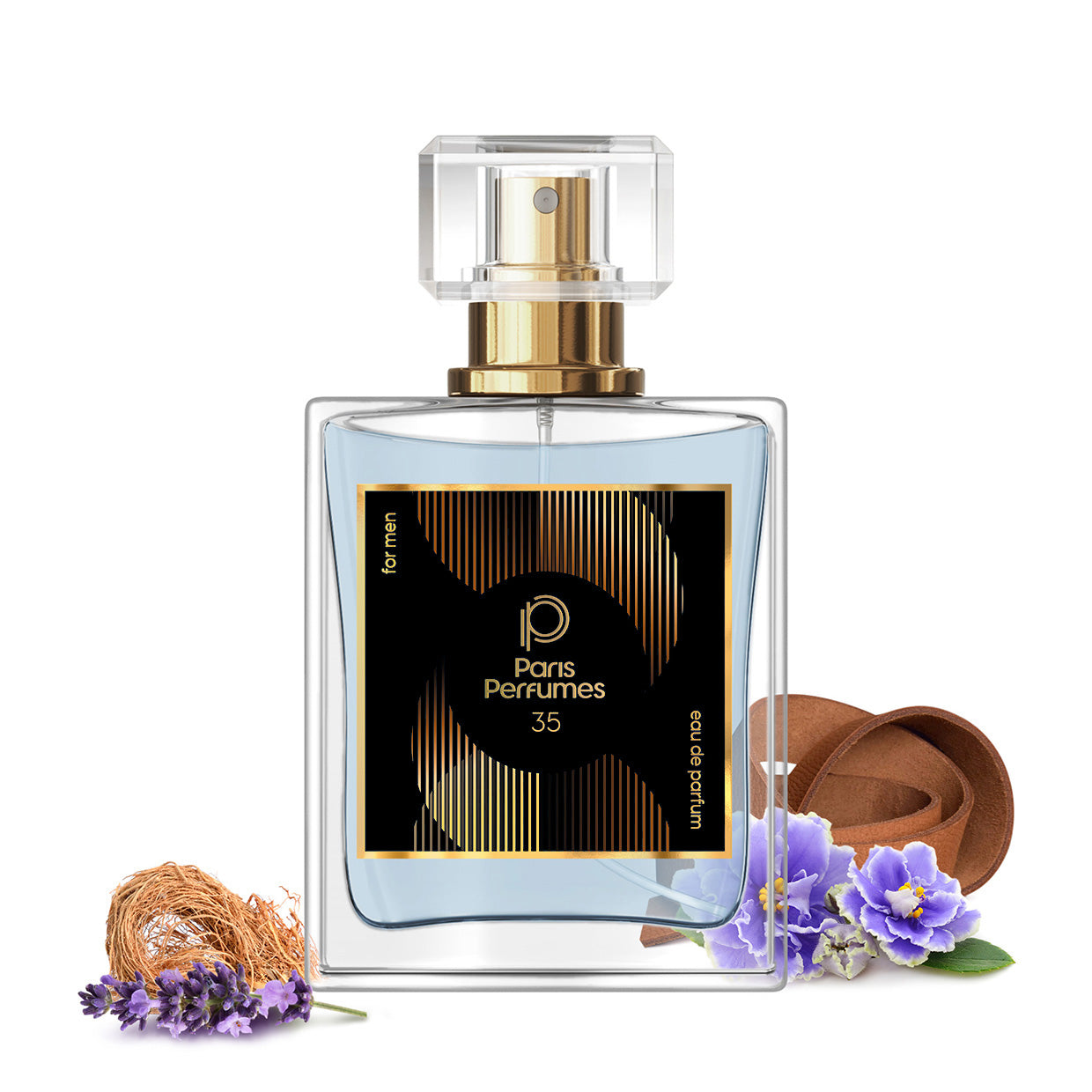 Paris Perfumes N° 35 25% - 50ml | Men's | wood, leather