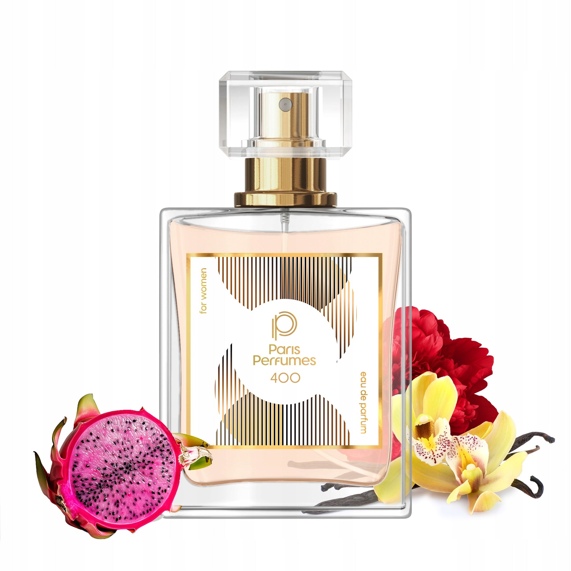 Paris Perfumes N° 400 25% - 50ml | Women's | Amber, Floral, Fruit