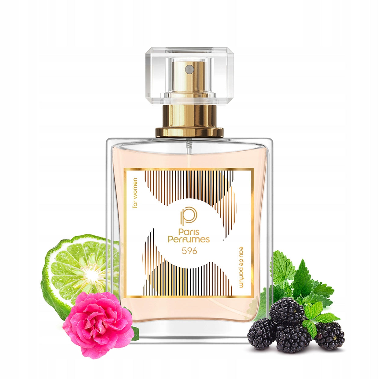 Paris Perfumes N° 596 21% - 50ml | Women's | Oriental, Sweet, Chypre