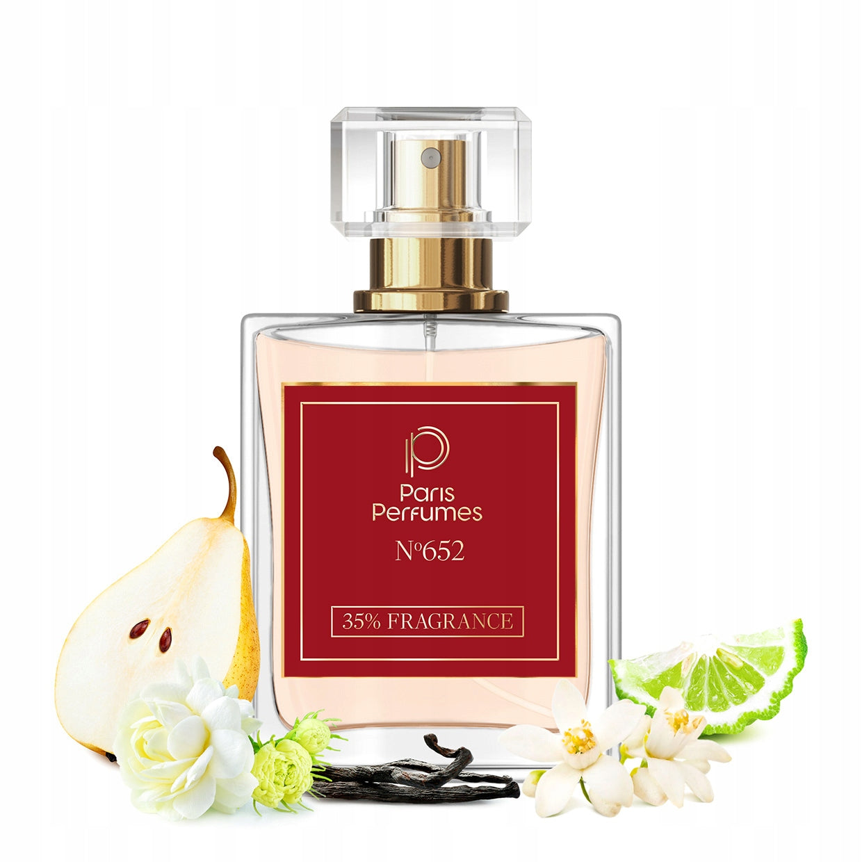 Paris Perfumes N° 652 35% - 50ml | Women's | floral, oriental, musky,