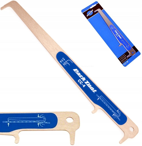 Park Tool CC-4 chain wear checker with two scales Manufacturer code 400-03-625_PARK