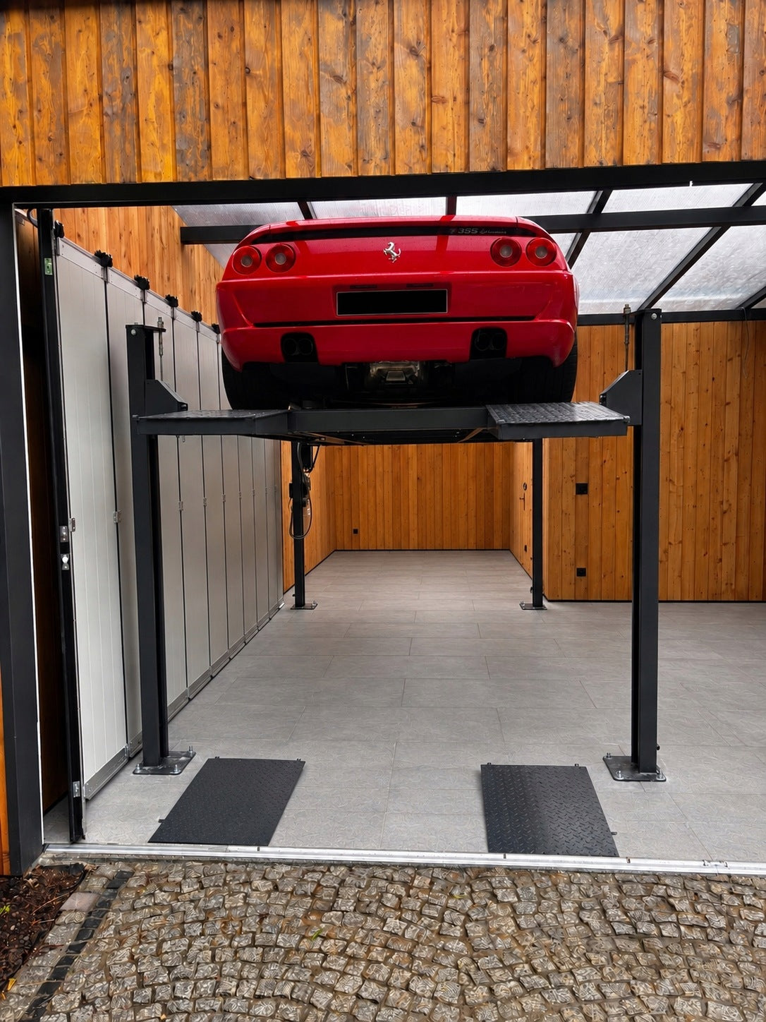 Parking lift TECHWAR TW0001 4000KG with folding ramps Brand Techwar