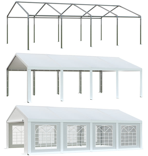 Party Garden Tent 5x8m Length 8 m