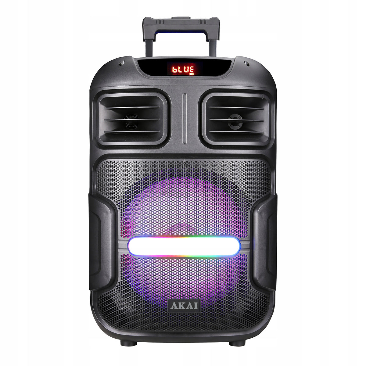 Party Speaker Akai ABTS X5FUSION 50 W Bluetooth Karaoke TWS RGB Black Packaging status original