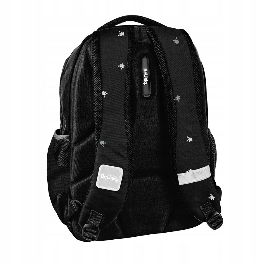 Paso 3-Chamber School Backpack Youth Black Beuniq Manufacturer code BU25FE-2706