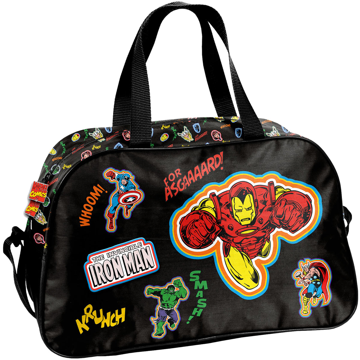 Paso Sports Bag Iron Man Marvel Avengers For Boy Training Swimming Pool WF Manufacturer code AV23RR-074