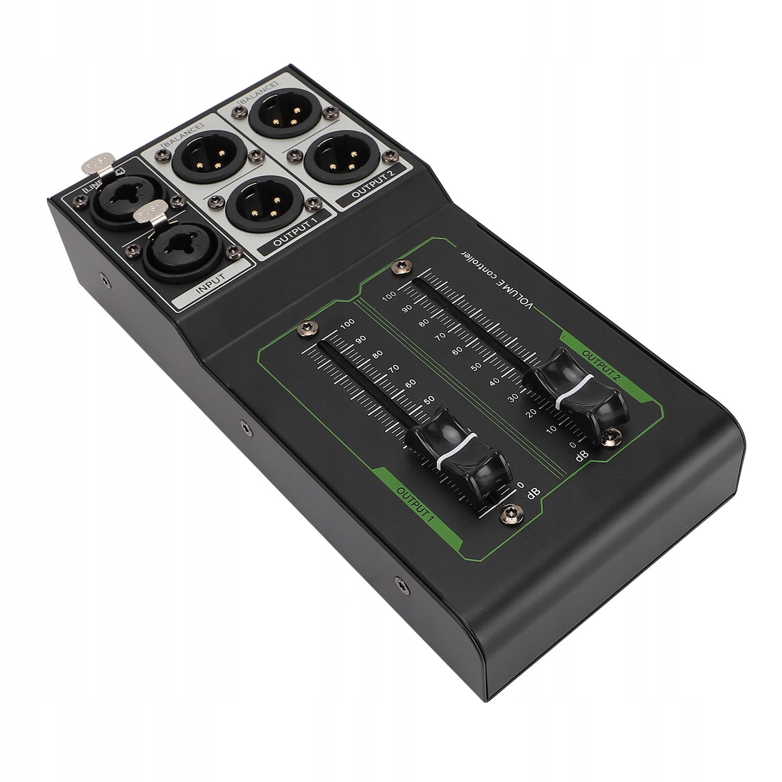 Passive Volume Controller All Metal Unbiased 1 by 2 Out US