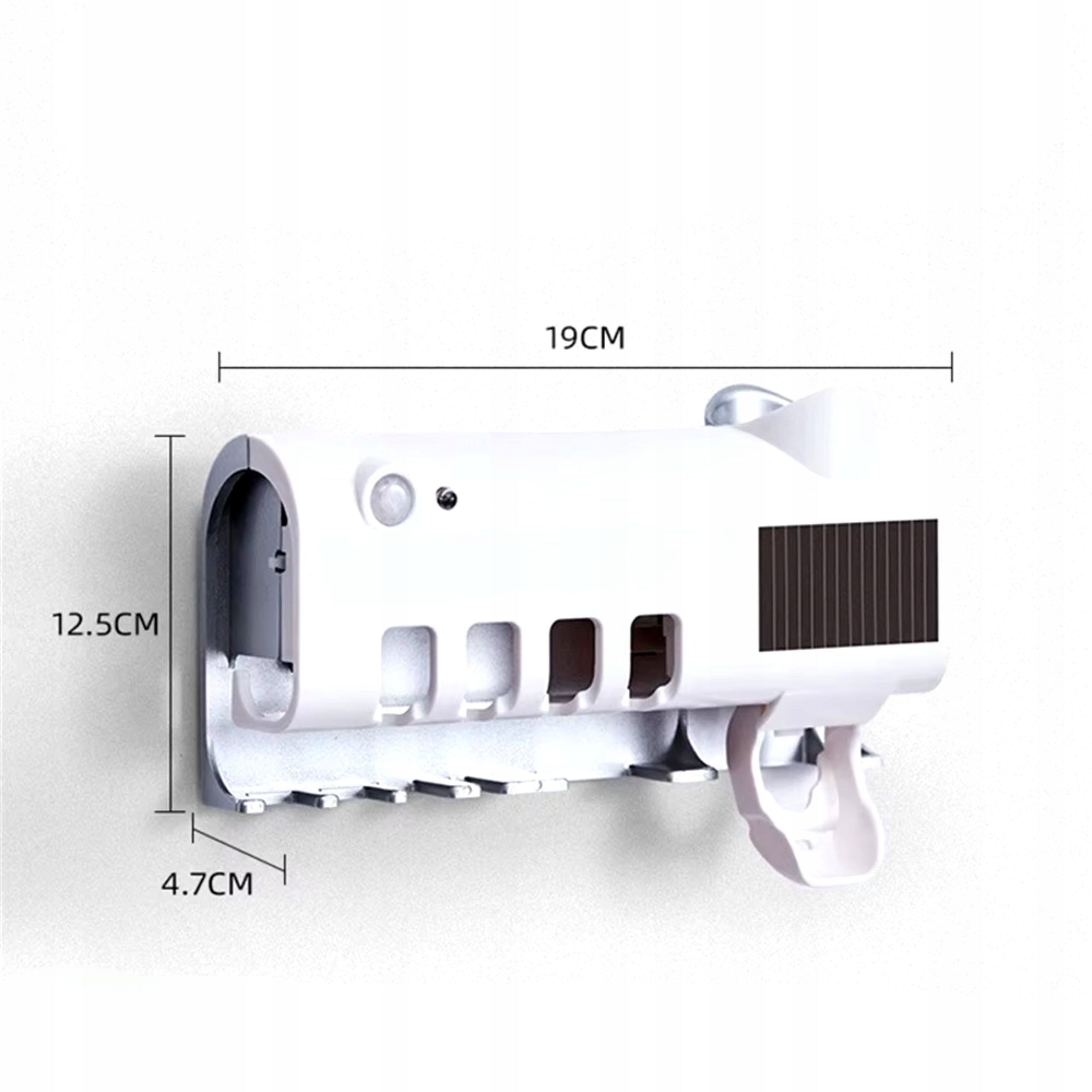Paste dispenser with handle and UV sterilizer with motion sensor on brush EAN (GTIN) 5907068660786
