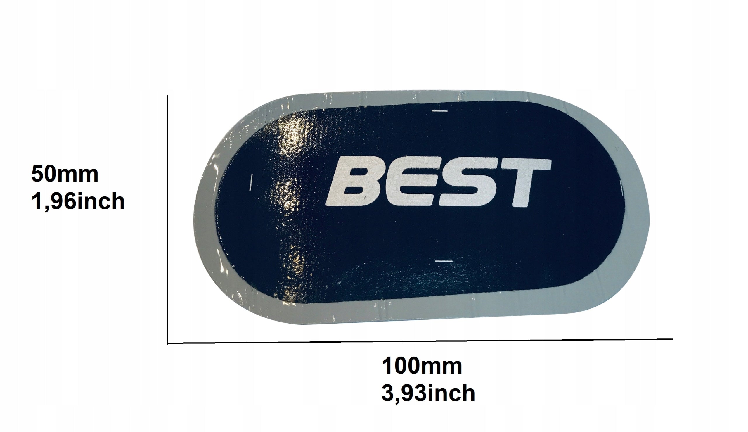 Patch TBP-100 repair holes trampoline mat 10cmx5 Manufacturer code TBP-100