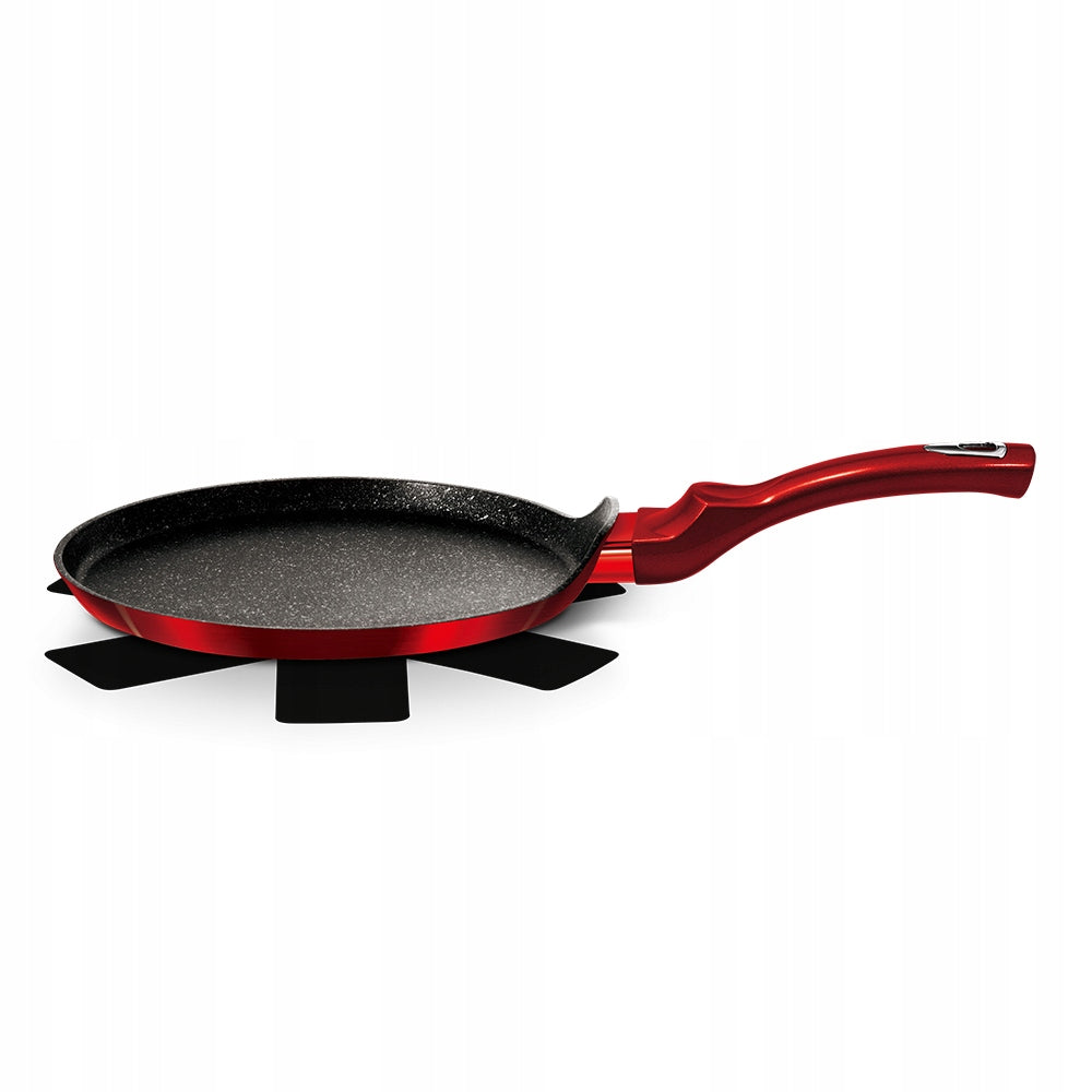 Berlingerhaus Metallic Line Black Burgundy Edition blynų keptuvė, 25 cm