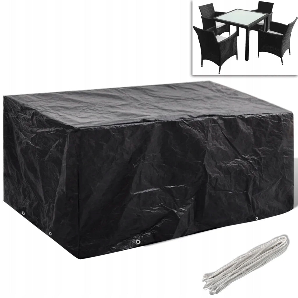 Patio Furniture Cover, 8 Mesh, 180 x 140 x Manufacturer VidaXL