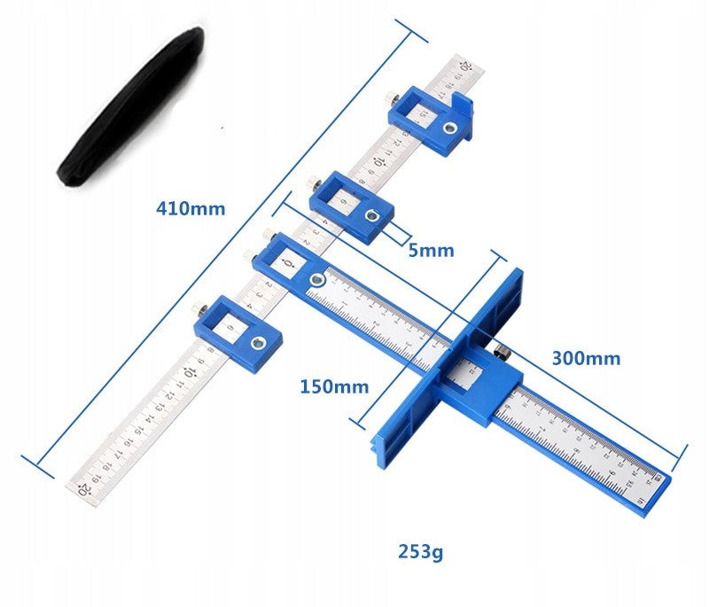 Pattern Template for Drilling Holes for Drawer Handle Furniture Manufacturer code 14