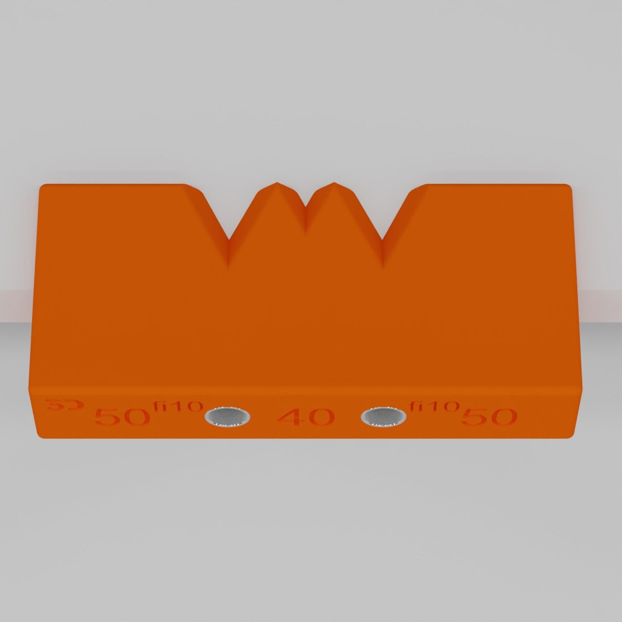Pattern template for drilling TIPON straight double for boards 18mm fi10mm Brand no brand
