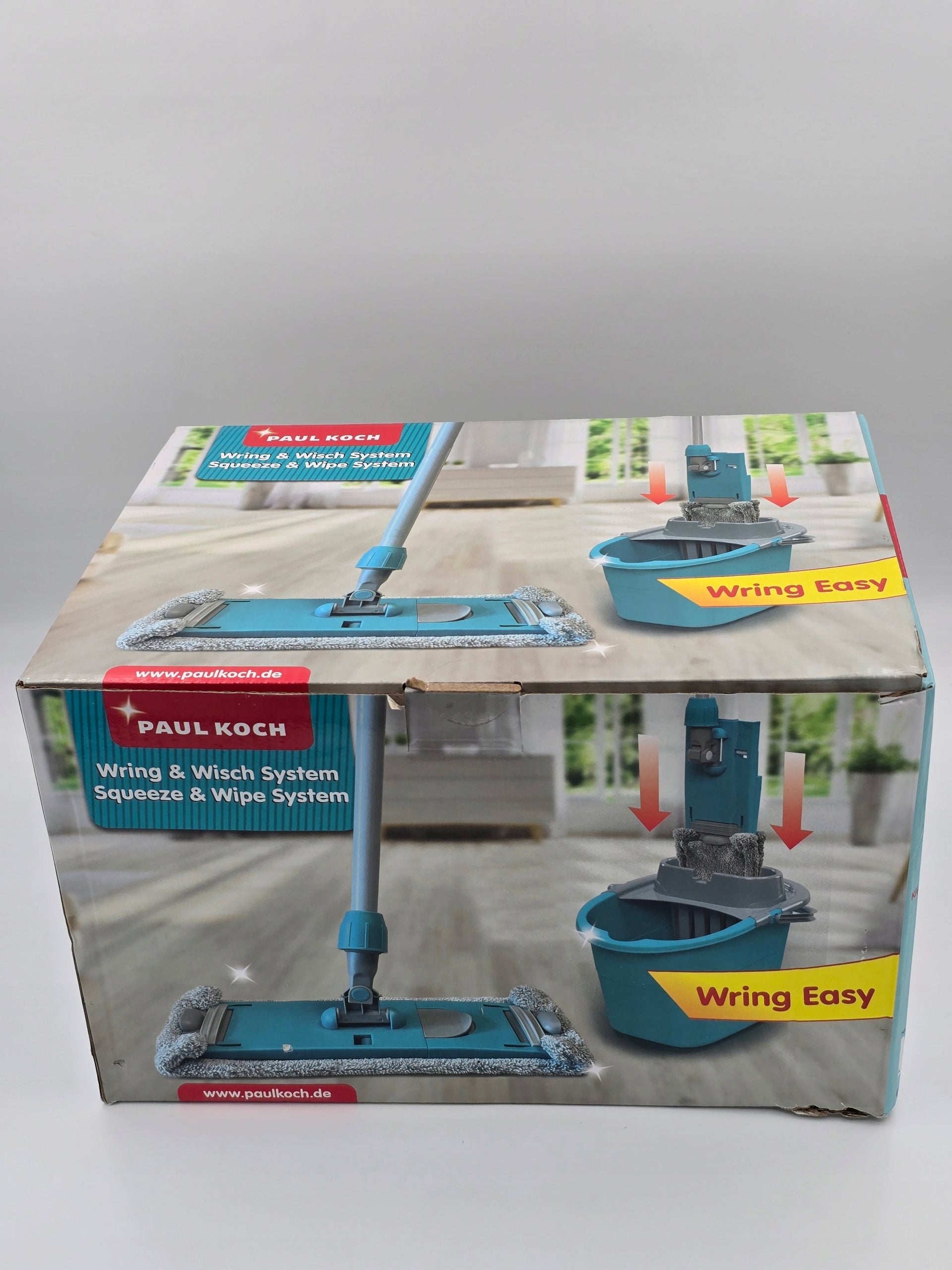 Paul Koch Easy Quick Flat Mop Kit with Bucket and Squeezer Brand no brand