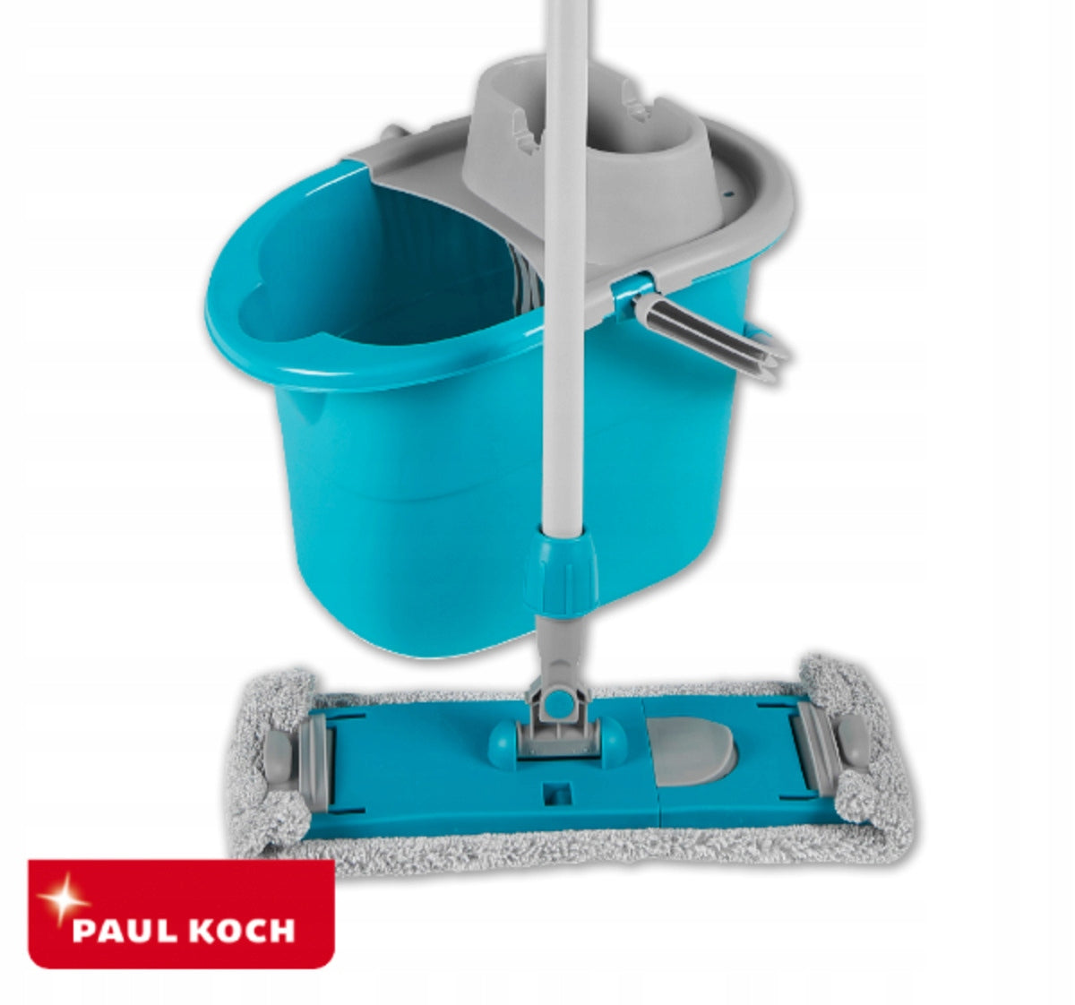 Paul Koch Easy Quick Flat Mop Kit with Bucket and Squeezer