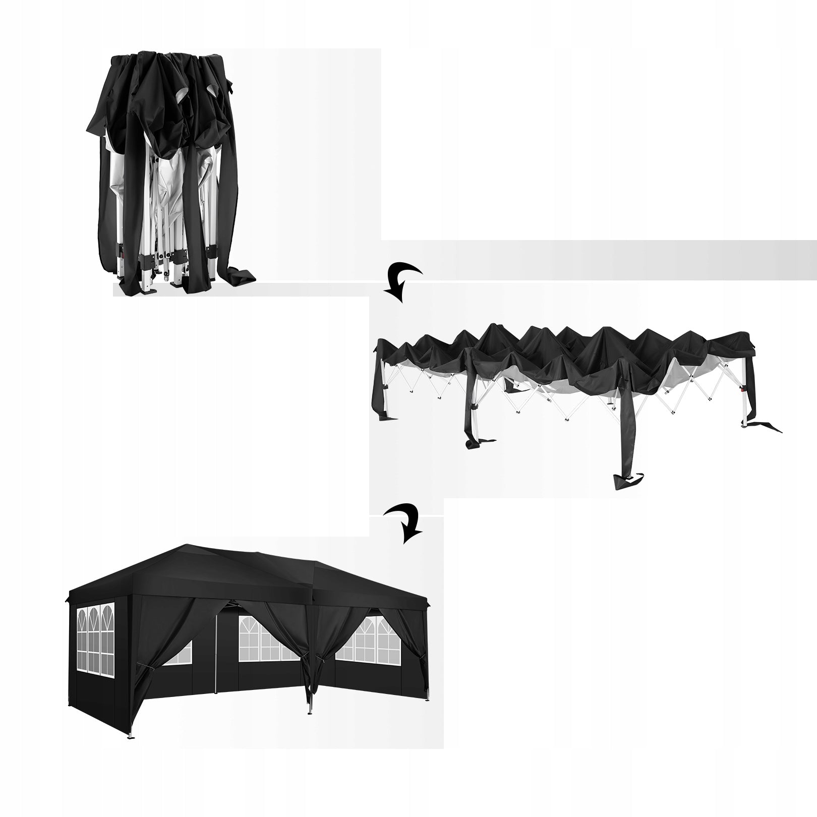 Pavilion Automatic Express Tent 3x6 Manufacturer no brand