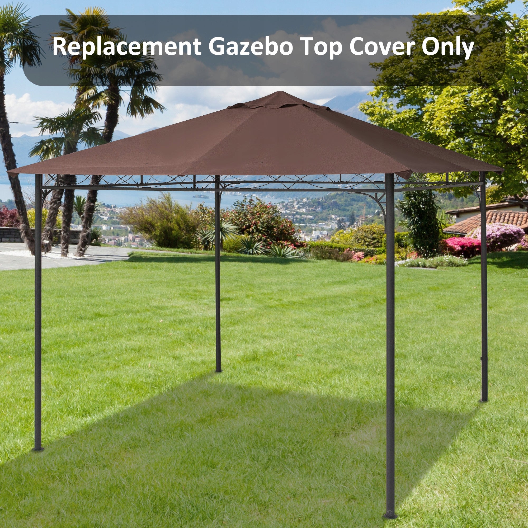Pavilion Roof 3x3 Spare Waterproof Gazebo Canopy Strong UV Width 300 m