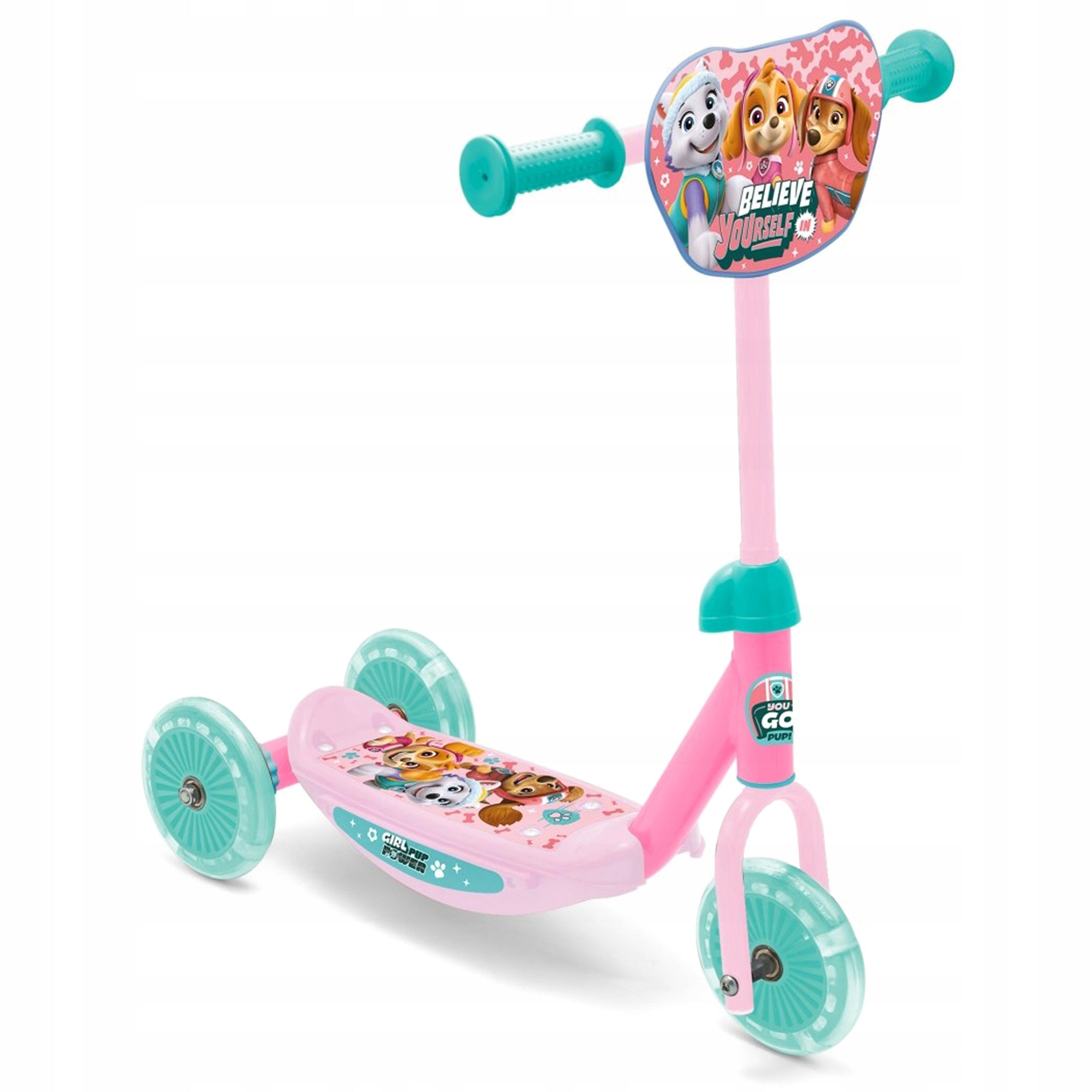 Paw Patrol Tricycle Scooter for Girls Balance Adjustable 20 kg Brand Disney