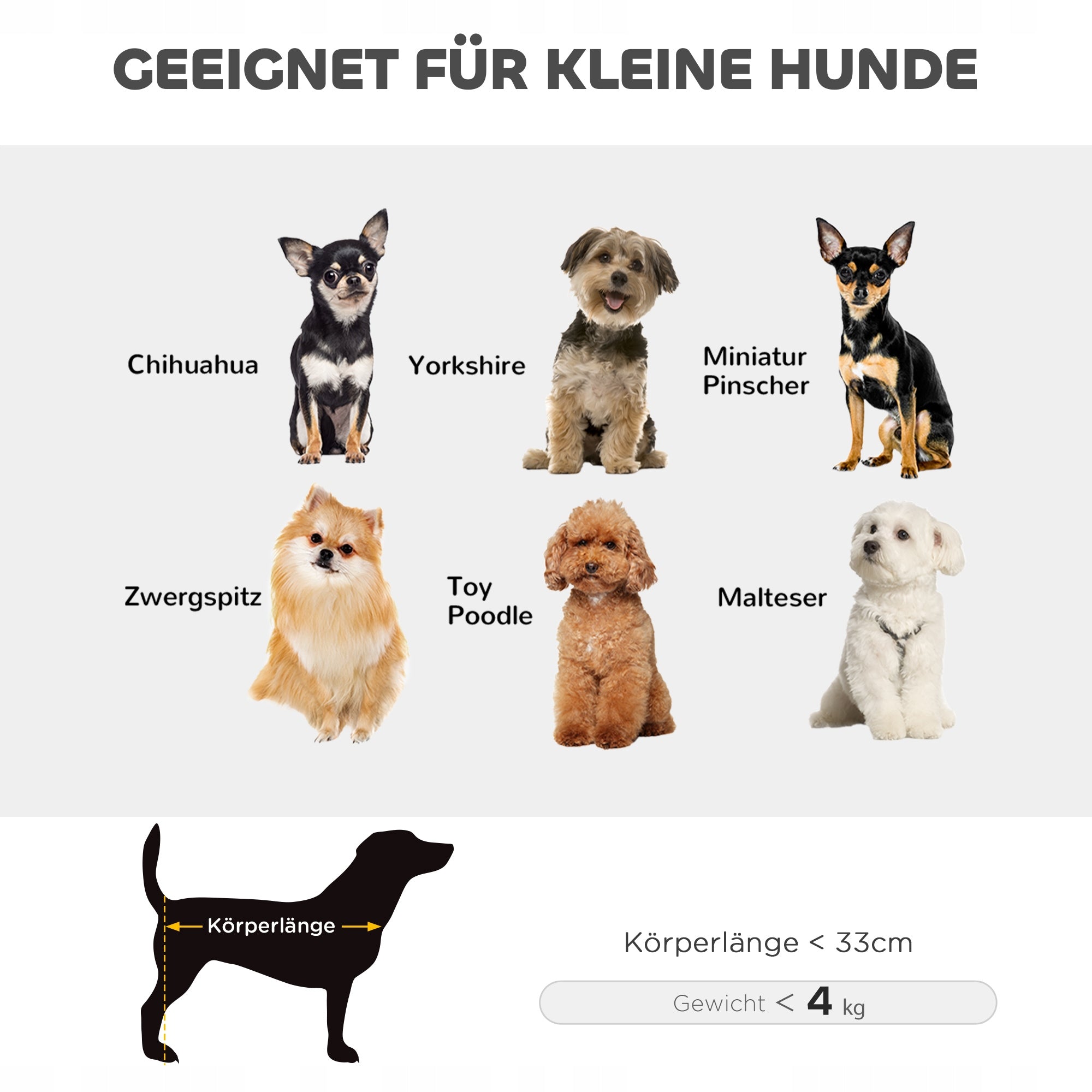PawHut Dog Stroller, Folding, with Universal Handle, Washable Pillow Trade name PawHut Dog Stroller