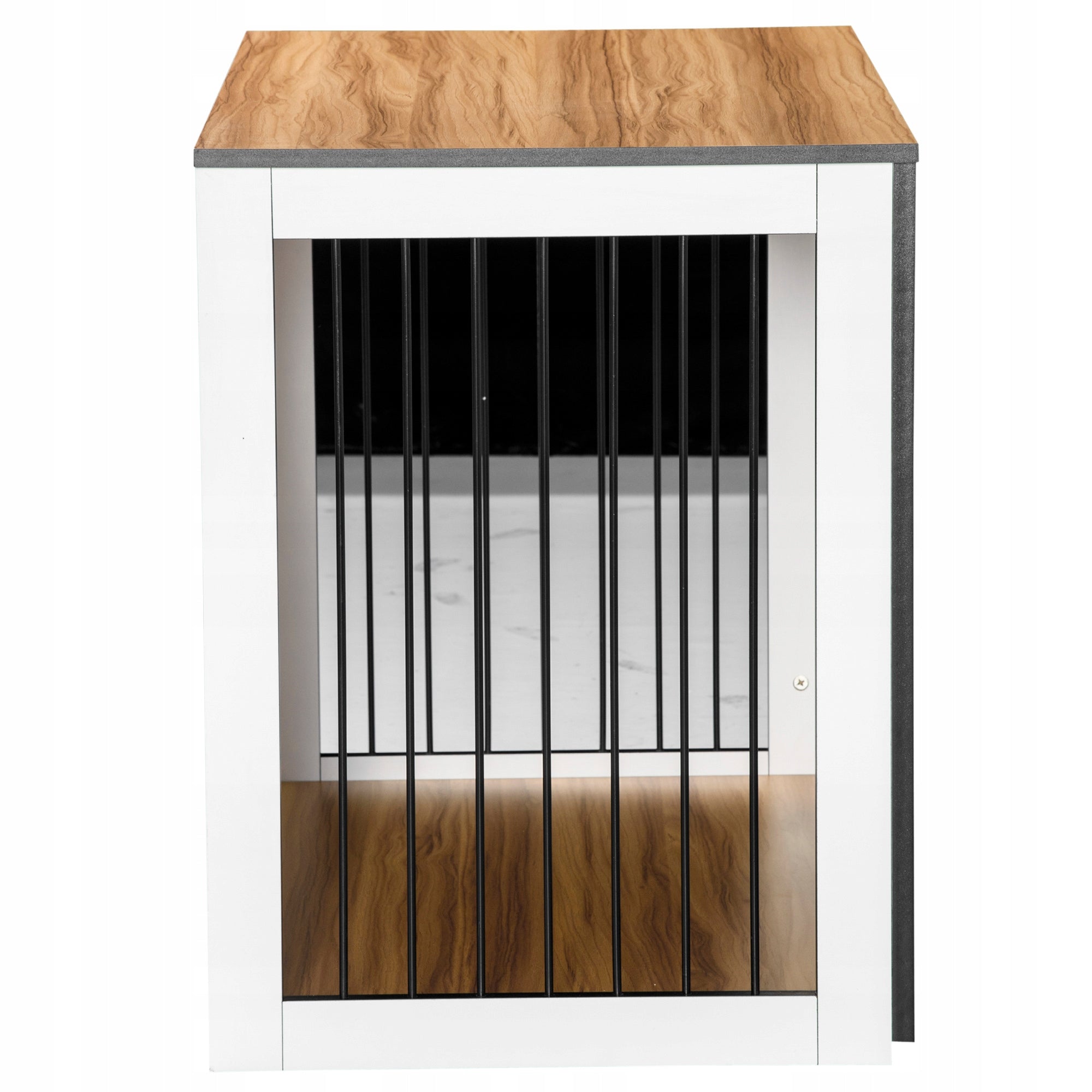 PawHut Dog cage with door and window, as a table for the living room 106x60x76cm Length 106 cm