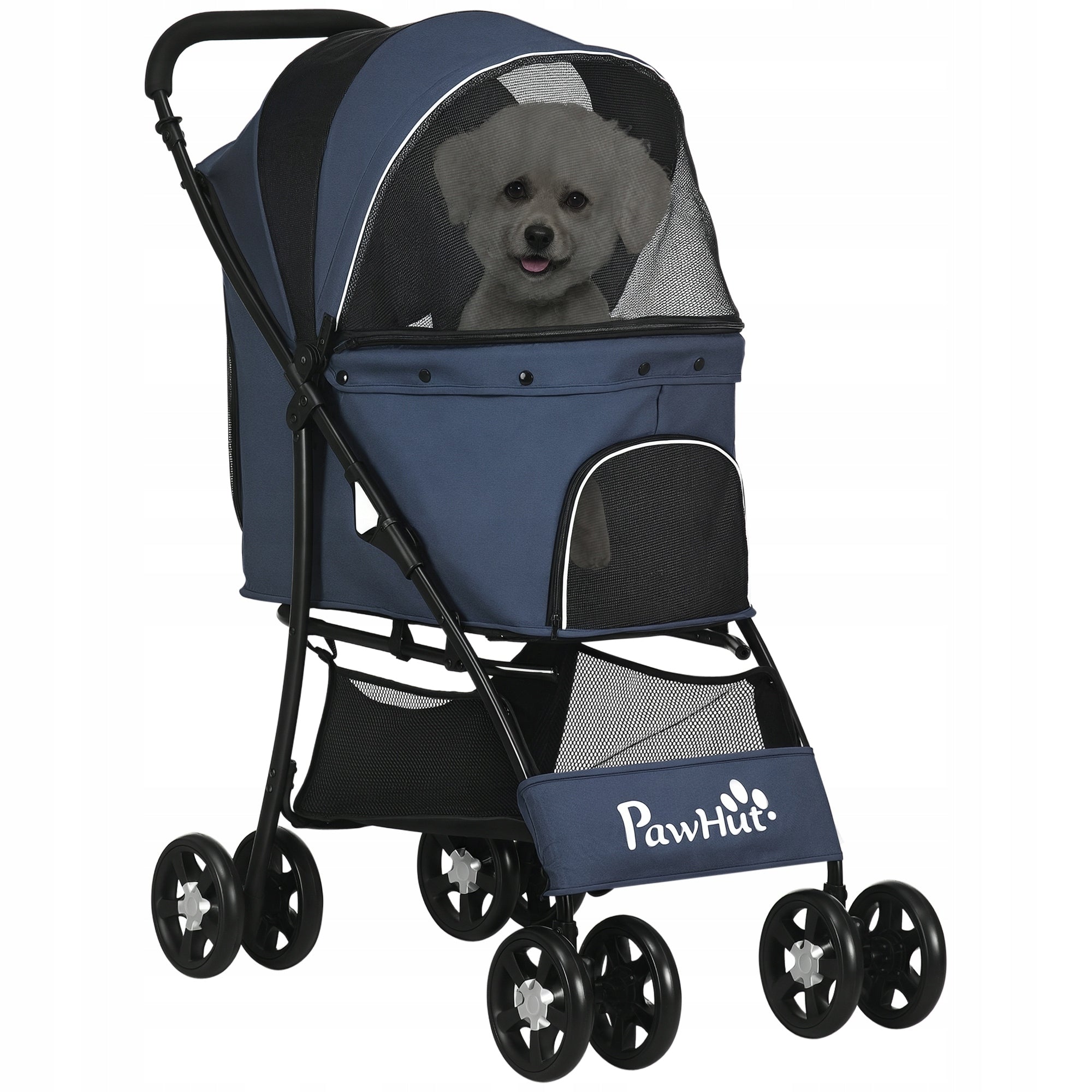 PawHut Dog stroller PawHut, foldable, with pillow, for cats