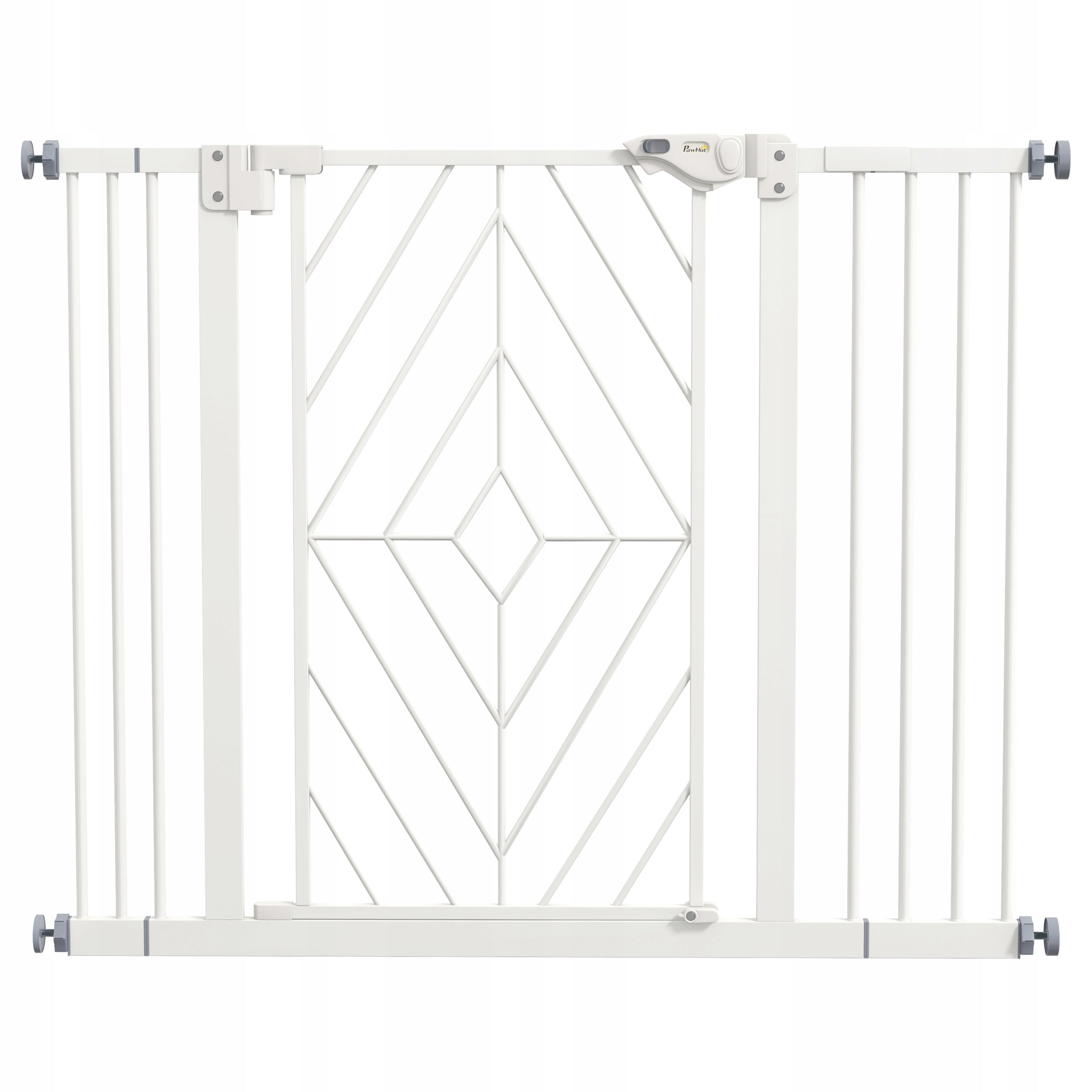 PawHut Safety gate for doors and stairs for dogs, 100 x 4 x 76 cm