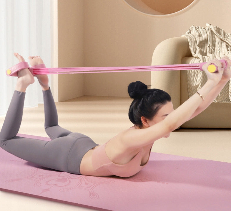 Pedal Resistance Band Portable Sit Up Pull Rope Pedal Ankle Puller Brand Goaduoynt