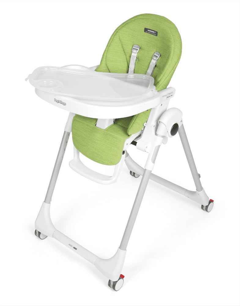 Peg Pérego Prima Pappa Follow Me Wonder Green jídelní židlička + hrazda Manufacturer code FollowMeY