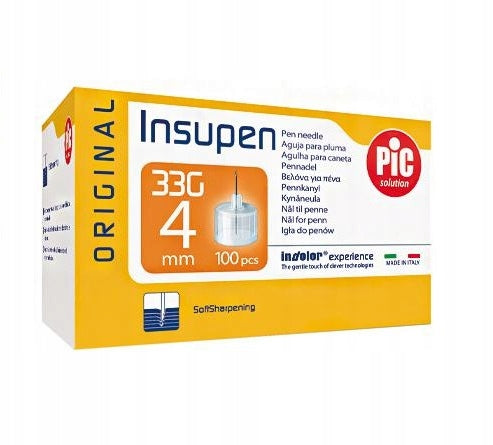 Pen Needles Insupen 33G 4mm 100pcs, EXTREME 3 Packaging status original